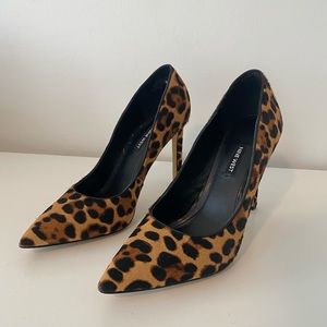 Nine West Leopard Print Heels
